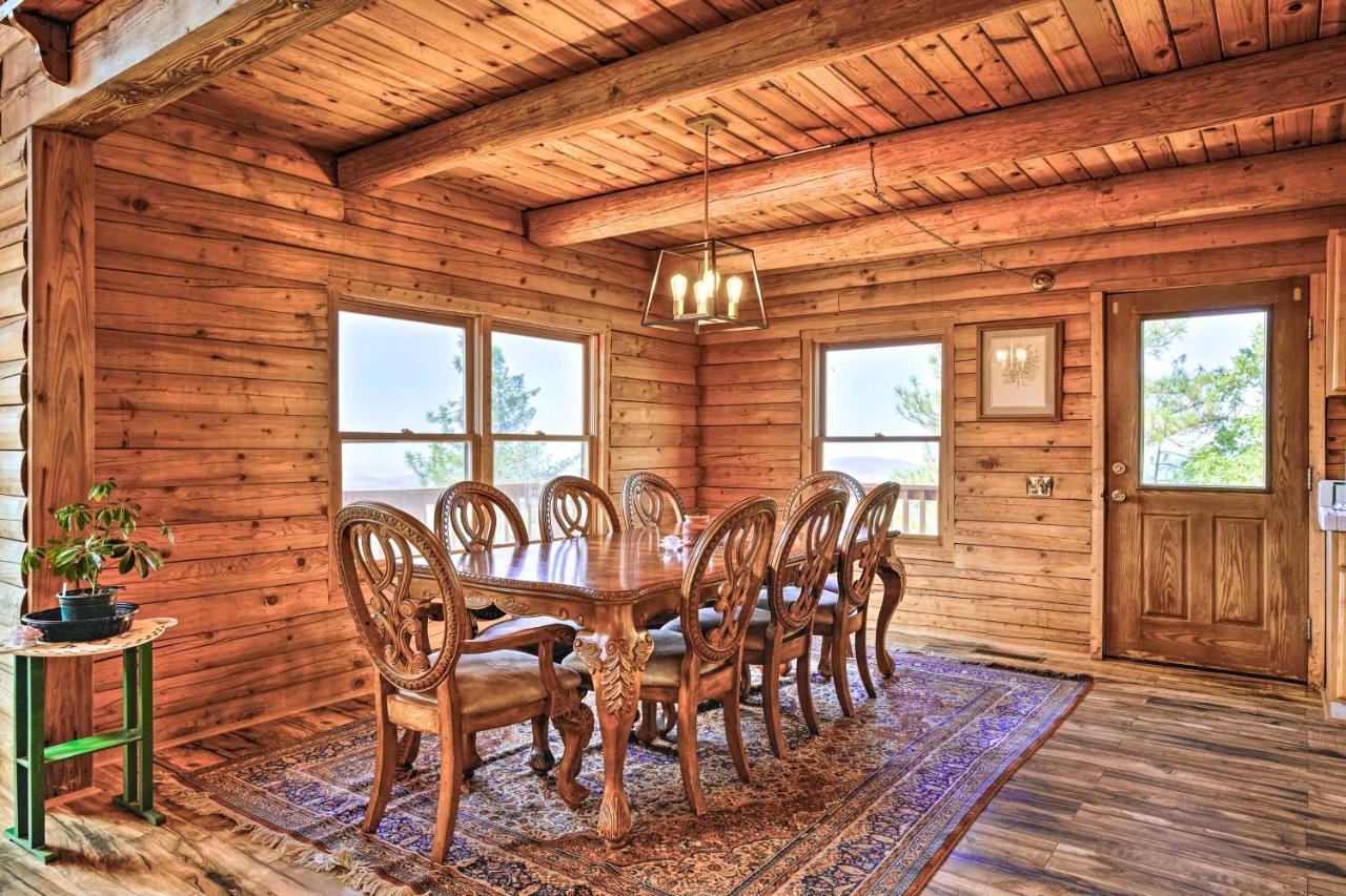 Stunning Log Cabin With Great Views, Firepit, Deck Near Twain Hart Sonora Bagian luar foto