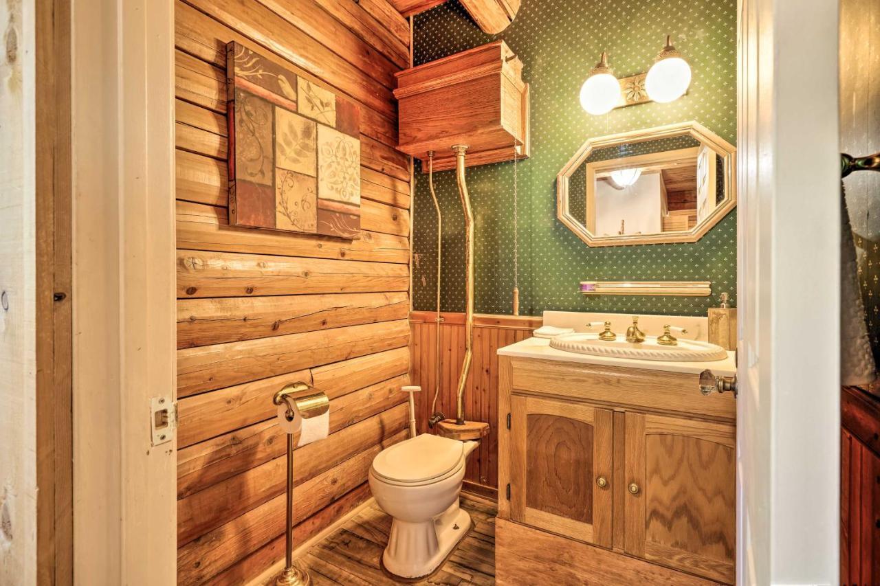 Stunning Log Cabin With Great Views, Firepit, Deck Near Twain Hart Sonora Bagian luar foto